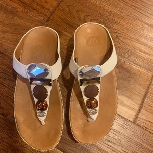Barely worn fit flops
